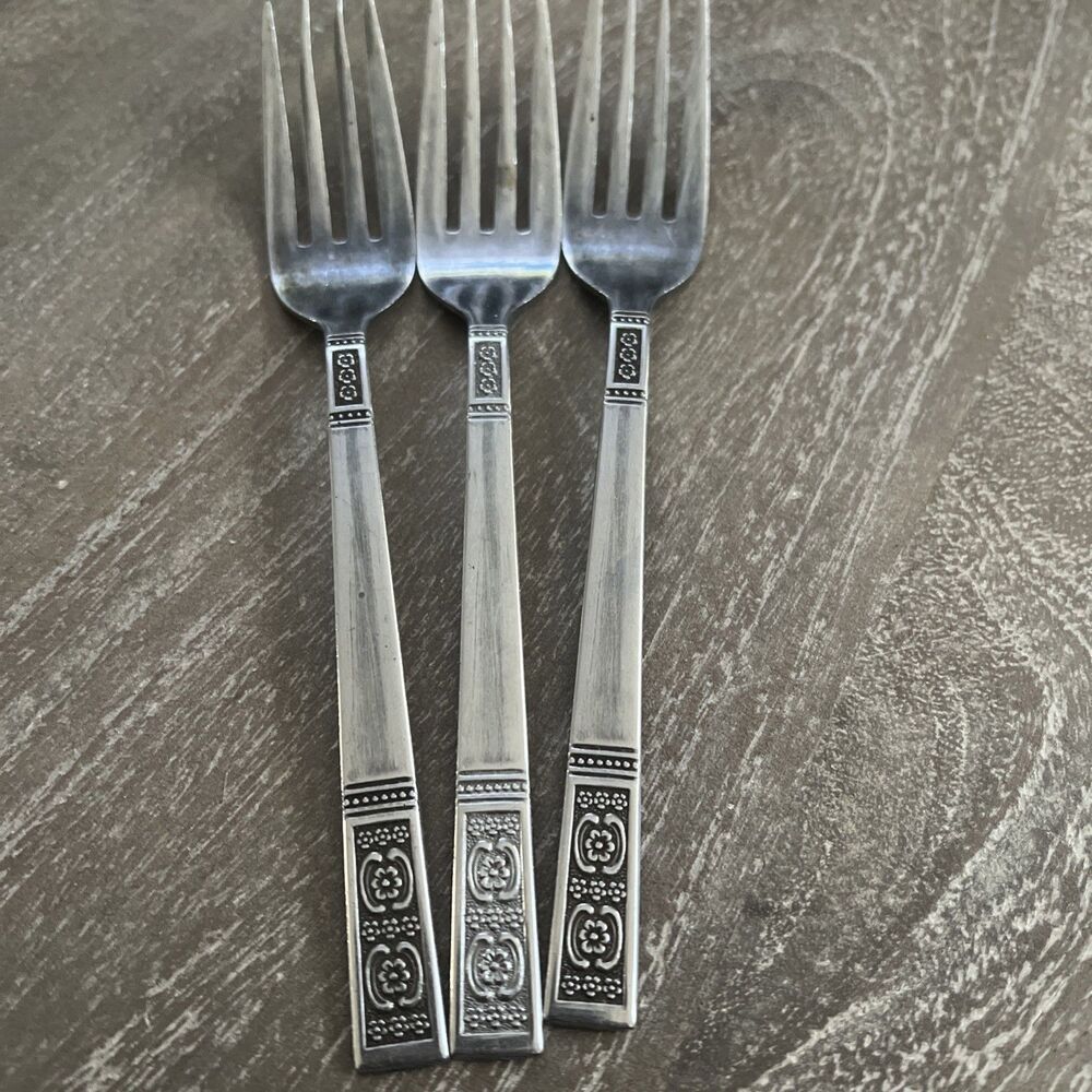 Lifetime Stainless Steel Salad Forks | Set of 3